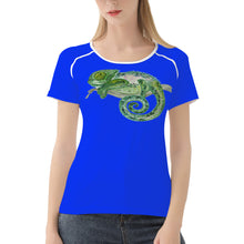 Load image into Gallery viewer, Ti Amo I love you - Exclusive Brand - Blue Blue Eyes -  Women&#39;s T Shirt - Sizes XS-2XL
