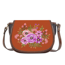 Load image into Gallery viewer, Ti Amo I love you - Exclusive Brand - Sienna 2 - Floral Bouquet - Saddle Bag
