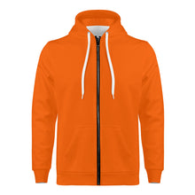 Load image into Gallery viewer, Ti Amo I love you - Exclusive Brand - Blaze Orange - Men&#39;s Zip Hoodie
