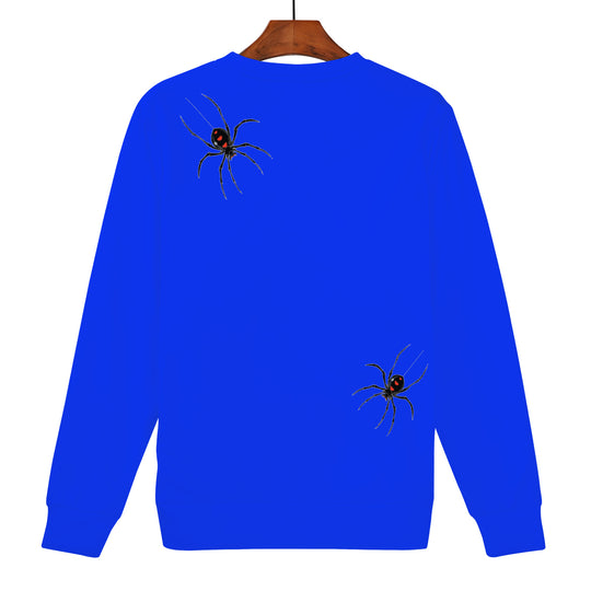 Ti Amo I love you - Exclusive Brand  - Blue Blue Eyes - Spider Logo - Men's Sweatshirt