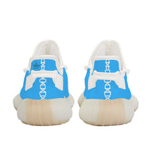 Load image into Gallery viewer, Ti Amo I love you - Exclusive Brand  - Medium Cyan Blue -  Love Sign - Breathable Mesh Knit Sneaker - White Soles - Ti Amo I love you
