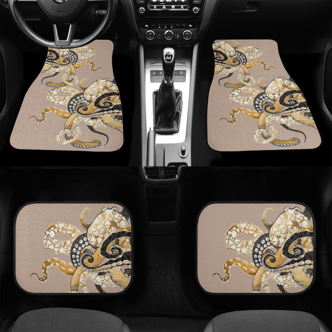 Ti Amo I love you - Exclusive Brand - Quicksand - Octopus -  Car Floor Mats