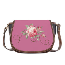 Load image into Gallery viewer, Ti Amo I love you - Exclusive Brand - Charm - Rose - Saddle Bag
