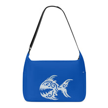 Load image into Gallery viewer, Ti Amo I love you  - Exclusive Brand  - Dark Blue - Angry Fish - Journey Computer Shoulder Bag
