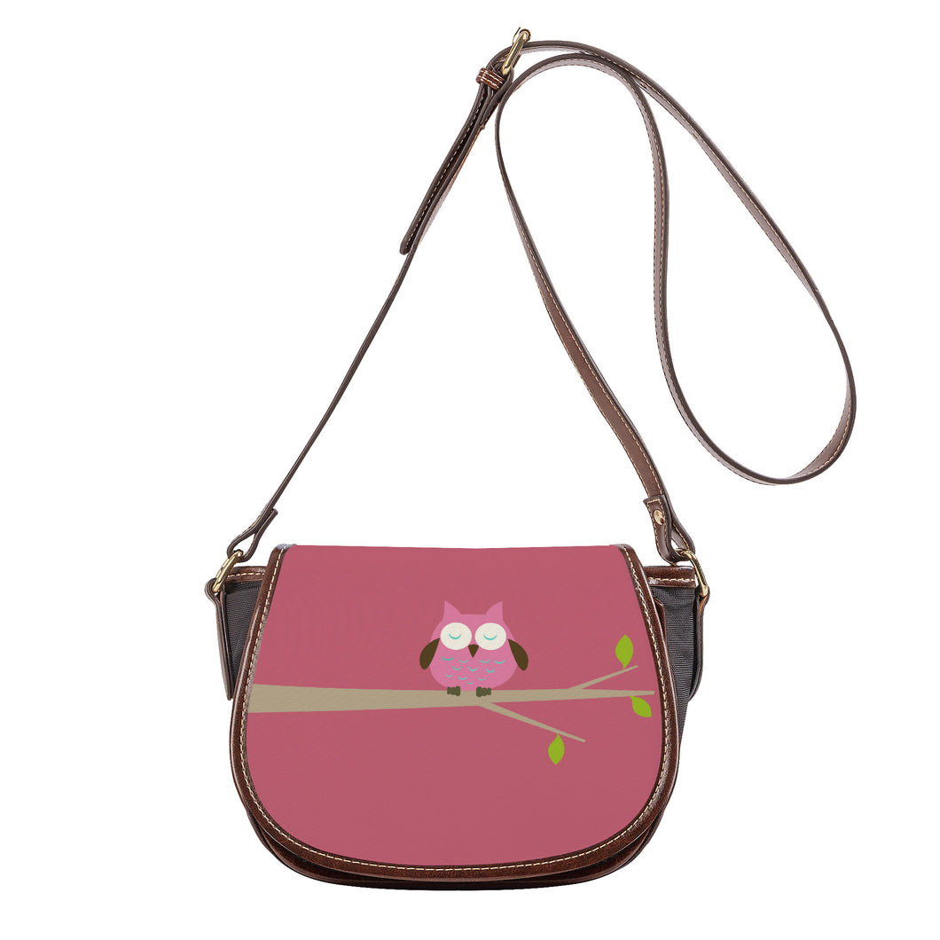 Ti Amo I love you - Exclusive Brand - Contessa 2 - Owl -  Saddle Bag