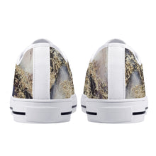 Load image into Gallery viewer, Ti Amo I love you - Exclusive Brand - Low-Top Canvas Shoes With Customized Tongue - White Soles
