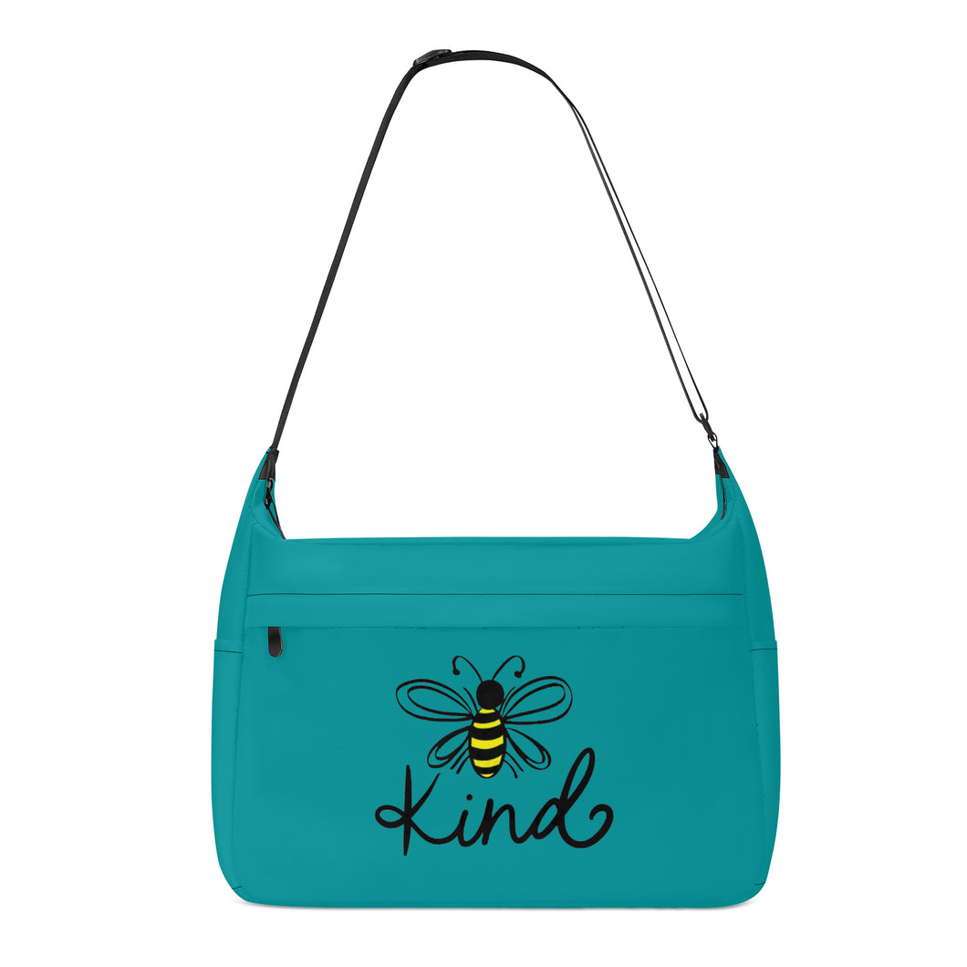 Ti Amo I love you - Exclusive Brand - Persian Green - Bee Kind - Journey Computer Shoulder Bag