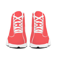 Load image into Gallery viewer, Ti Amo I love you - Exclusive Brand  - Airbnb Red- Womens - Basketball Shoes - White Laces
