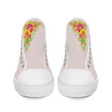 Load image into Gallery viewer, Ti Amo I love you - Exclusive Brand - High-Top Canvas Shoes - White Soles
