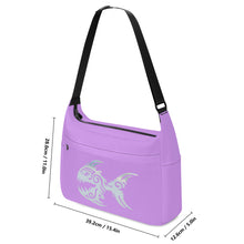 Load image into Gallery viewer, Ti Amo I love you - Exclusive Brand - Biloba Flower 2 - Angry Fish -  Journey Computer Shoulder Bag
