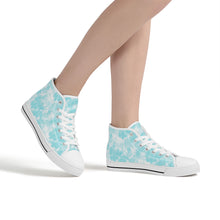 Load image into Gallery viewer, Ti Amo I love you - Exclusive Brand  - High-Top Canvas Shoes - White Soles
