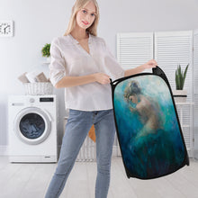 Load image into Gallery viewer, Ti Amo I love you - Exclusive Brand  - Laundry Hamper Black
