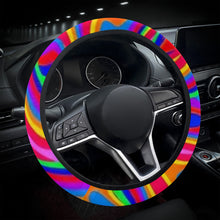 Load image into Gallery viewer, Ti Amo I love you - Exclusive Brand - Rainbow - Car Steering Wheel Covers
