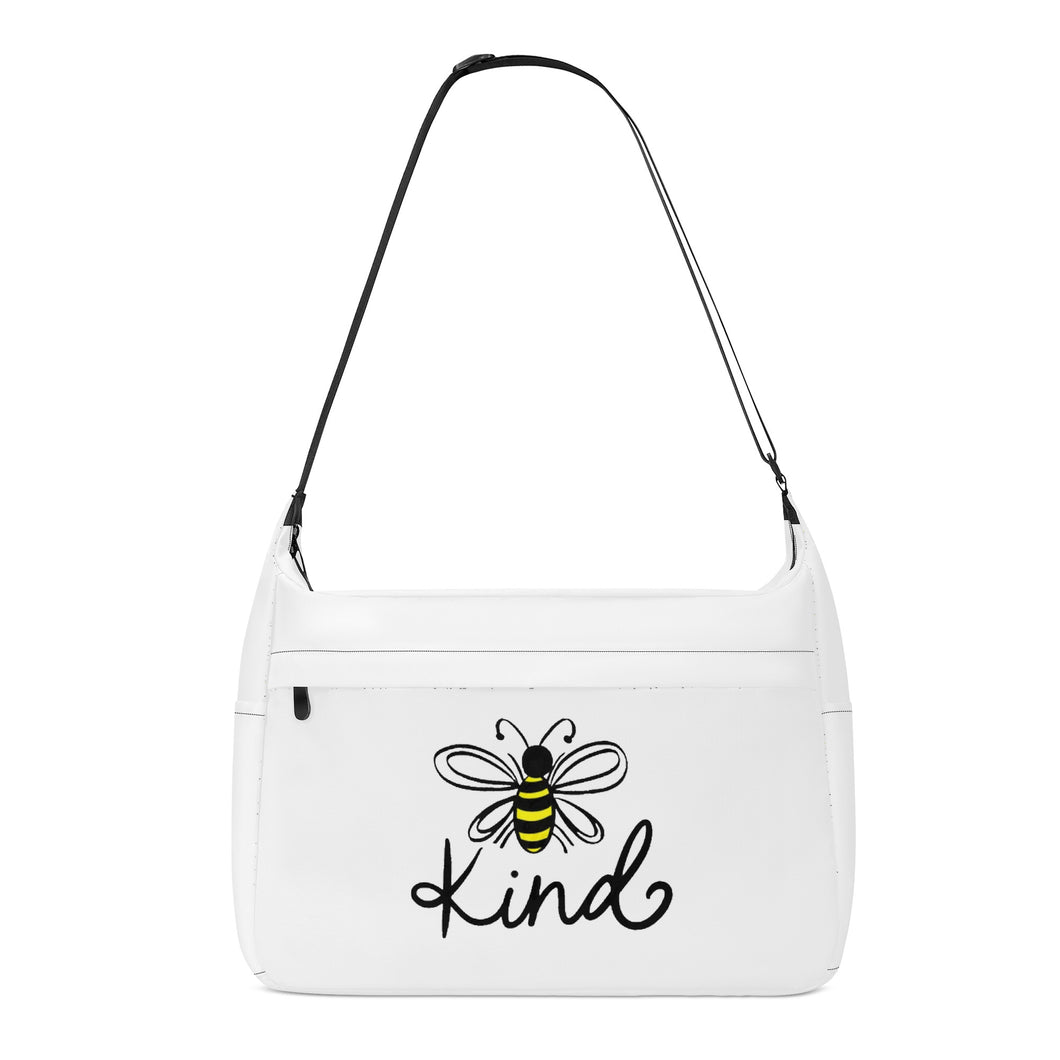 Ti Amo I love you - Exclusive Brand - White - Bee Kind - Journey Computer Shoulder Bag