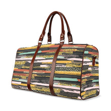 Load image into Gallery viewer, Ti Amo I love you - Exclusive Brand - 10 Styles - Travel Bag - Brown Handles
