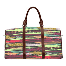 Load image into Gallery viewer, Ti Amo I love you - Exclusive Brand - 10 Styles - Travel Bag - Brown Handles
