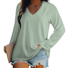 Load image into Gallery viewer, Ti Amo I love you- Exclusive Brand Women&#39;s Long Sleeve Loose Tee
