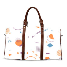 Load image into Gallery viewer, Ti Amo I love you- Exclusive Brand - 10 Styles - Travel Bag - Brown Handles
