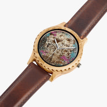 Load image into Gallery viewer, Ti Amo I love you - Exclusive Brand  - Italian Olive Lumber Wooden Watch - Leather Strap
