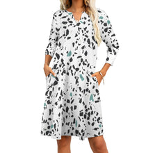 Load image into Gallery viewer, Ti Amo I love you - Exclusive Brand - 7-Point Long Sleeved Dress
