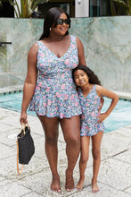 Load image into Gallery viewer, Womens - Marina West Swim Full Size Clear Waters Swim Dress in Rose Sky - Sizes S-3XL
