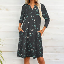 Load image into Gallery viewer, Ti Amo I love you - Exclusive Brand - 7-Point Long Sleeved Dress
