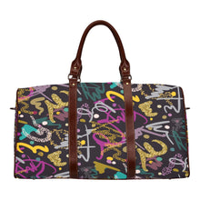 Load image into Gallery viewer, Ti Amo I love you - Exclusive Brand - 10 Styles - Travel Bag - Brown Handles
