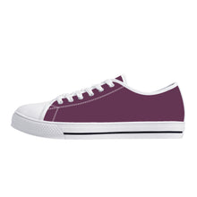 Load image into Gallery viewer, Ti Amo I love you - Exclusive Brand - Cosmic - Low-Top Canvas Shoes - White
