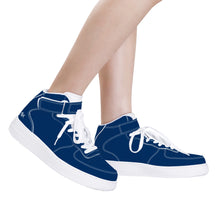 Load image into Gallery viewer, Ti Amo I love you - Exclusive Brand - Astros Navy - High Top Unisex Sneakers
