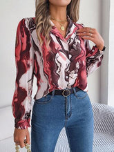 Load image into Gallery viewer, 5 Colors - Printed Button Up Long Sleeve Shirt
