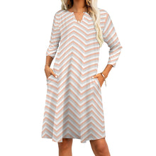 Load image into Gallery viewer, Ti Amo I love you - Exclusive Brand - 7-Point Long Sleeved Dress
