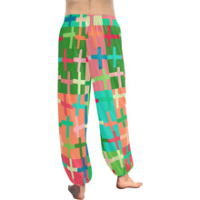 Load image into Gallery viewer, Ti Amo I love you  - Exclusive Brand  - Colorful Crosses - Women&#39;s Harem Pants
