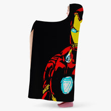 Load image into Gallery viewer, Ti Amo I love you - Exclusive Brand - Iron Man - 2 Sizes - Dual-Stitched Hoodie Blanket
