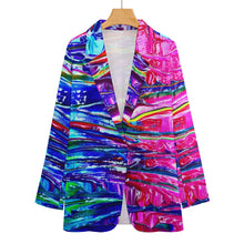 Load image into Gallery viewer, Ti Amo I love you - Exclusive Brand - Womens Suit Blazer Jacket
