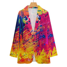 Load image into Gallery viewer, Ti Amo I love you - Exclusive Brand - Womens Suit Blazer Jacket
