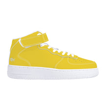 Load image into Gallery viewer, Ti Amo I love you - Exclusive Brand - Aesthetic Yellow - High Top Unisex Sneakers
