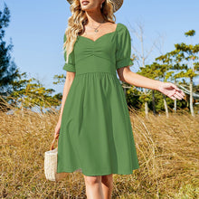 Load image into Gallery viewer, Ti Amo I love - Exclusive Brand - Colors Womens Fall Solid Colors - Sweetheart Dress
