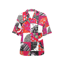 Load image into Gallery viewer, Ti Amo I love you - Exclusive Brand  - Women&#39;s Hawaiian Shirts - Sizes S-2XL
