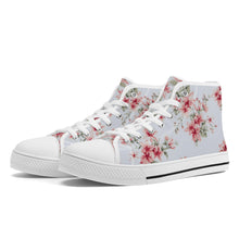 Load image into Gallery viewer, Ti Amo I love you - Exclusive Brand  - High-Top Canvas Shoes - White Soles
