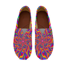 Load image into Gallery viewer, Ti Amo I love you  - Exclusive Brand  - Rainbow Swirl - Casual Flat Driving Shoe
