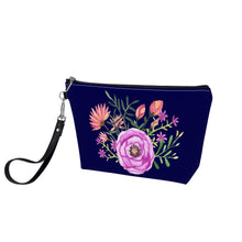 Load image into Gallery viewer, Ti Amo I love you - Exclusive Brand - Stratos - Floral - Sling Cosmetic Bag
