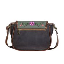 Load image into Gallery viewer, Ti Amo I love you - Exclusive Brand - Fossil - Floral Bouquet -  Saddle Bag
