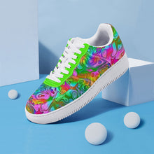 Load image into Gallery viewer, Ti Amo I love you - Exclusive Brand  - Low Top Unisex Sneakers - Sizes: Big Kids 4.5-7 / Mens 4.5-14.5 / Womens 5.5-14
