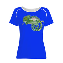 Load image into Gallery viewer, Ti Amo I love you - Exclusive Brand - Blue Blue Eyes -  Women&#39;s T Shirt - Sizes XS-2XL
