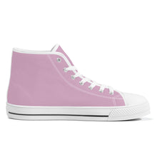 Load image into Gallery viewer, Ti Amo I love you - Exclusive Brand - High-Top Canvas Shoes - White Soles
