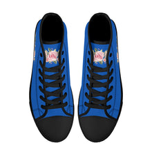 Load image into Gallery viewer, Ti Amo I love you - Exclusive Brand - High-Top Canvavs Shoes - Black Soles
