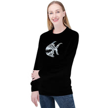 Load image into Gallery viewer, Ti Amo I love you - Exclusive Brand  - Black - Angry Fish - Women&#39;s Sweatshirt
