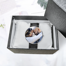 Load image into Gallery viewer, Your Custom - Watch Women&#39;s Golden &amp; Silver Pointers Leather Quartz Watches [Premium Gift Box]
