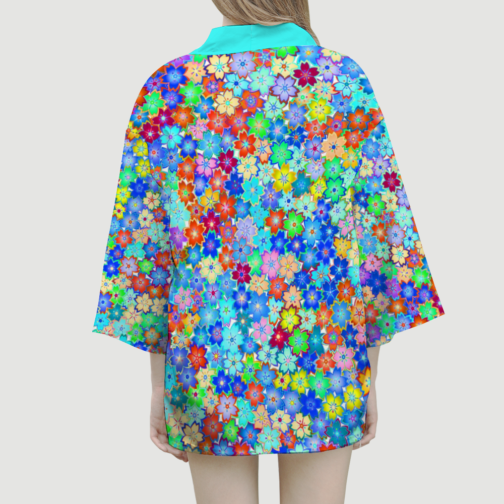 Ti Amo I love you - Exclusive Brand  - Beach Kimono-  Fashion Cardigan Cover-up Kimono