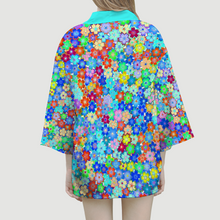 Load image into Gallery viewer, Ti Amo I love you - Exclusive Brand  - Beach Kimono-  Fashion Cardigan Cover-up Kimono
